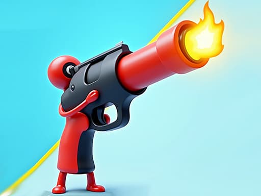 Human Stickman Gun
