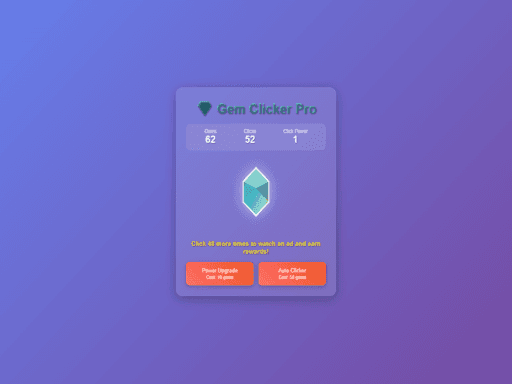 gem clicker pro